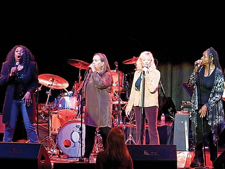 Dorothy Morrison, Tracy Nelson, Angela Strehli and Annie Sampson make up the supergroup, The Blues Broads.